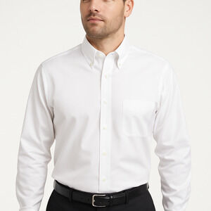 Austin Reed Shirt Mens Size 17 34/35‎ White Dress Shirt Office Classic Workwear